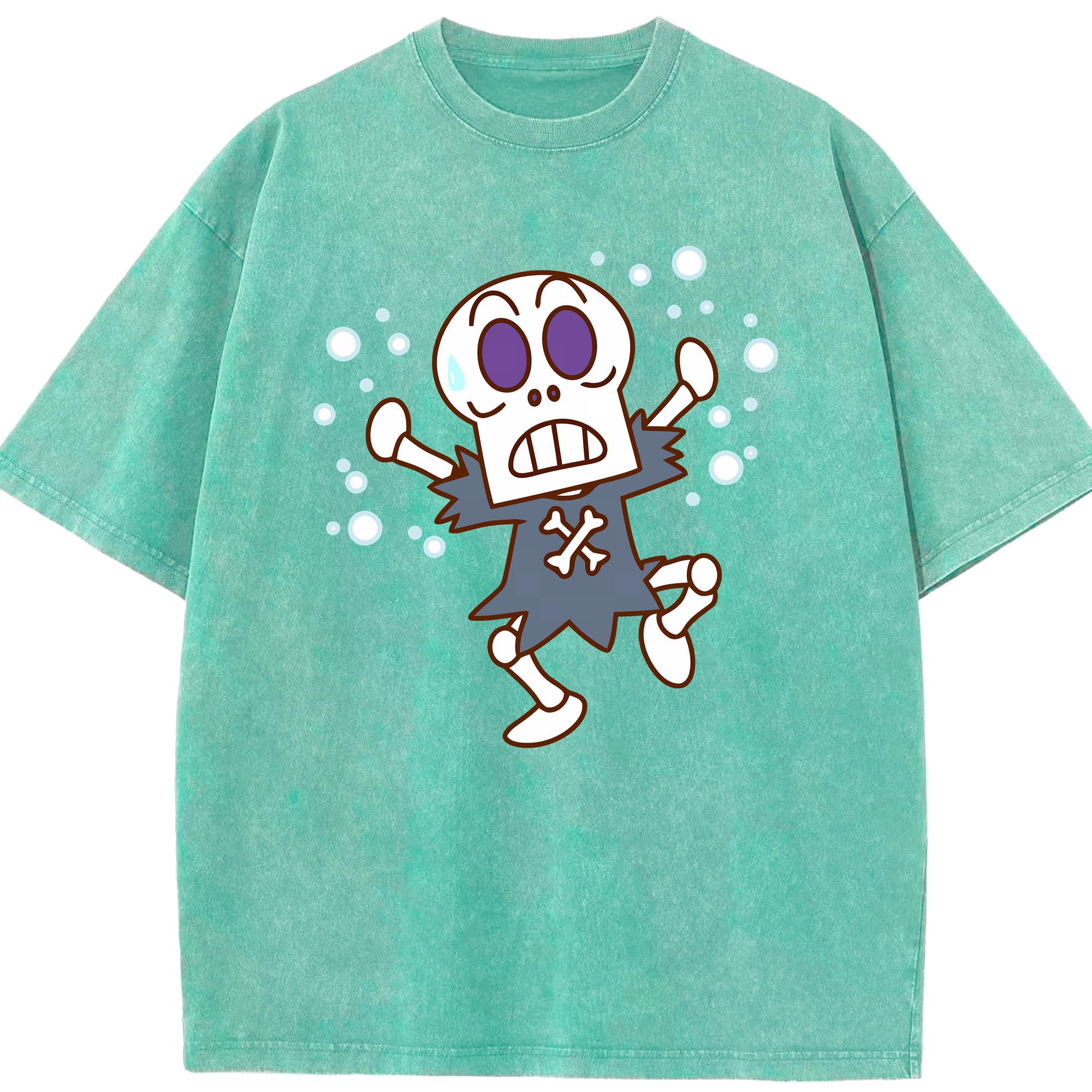 （画像用） アンパンマン Anpanman 綿100% ヴィンテージ風 半袖Tシャツ（フロントプリント）